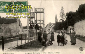 Guignes Rabutin (Seine-et-Marne) - Place du Guet