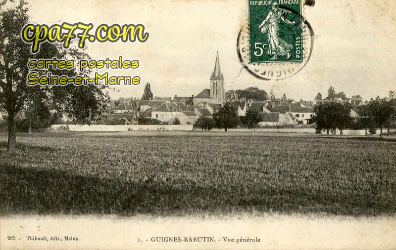 Guignes Rabutin (Seine-et-Marne) - Vue générale