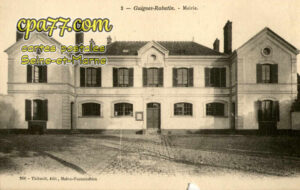 Guignes Rabutin (Seine-et-Marne) - Mairie (en l&rsquo;état)