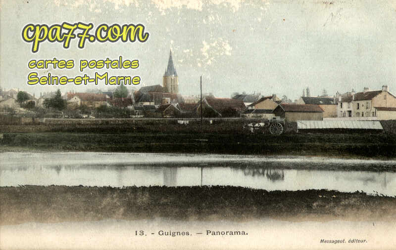 Guignes Rabutin (Seine-et-Marne) - Panorama (en l&rsquo;état)
