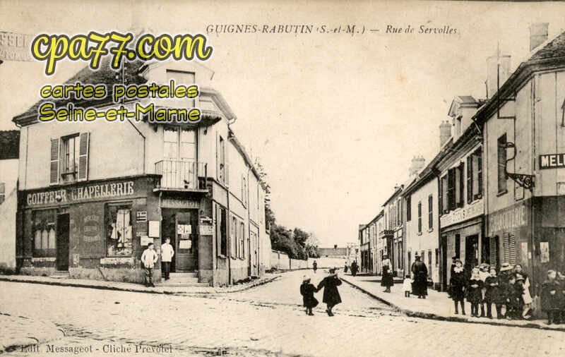 Guignes Rabutin (Seine-et-Marne) - Rue de Servolles