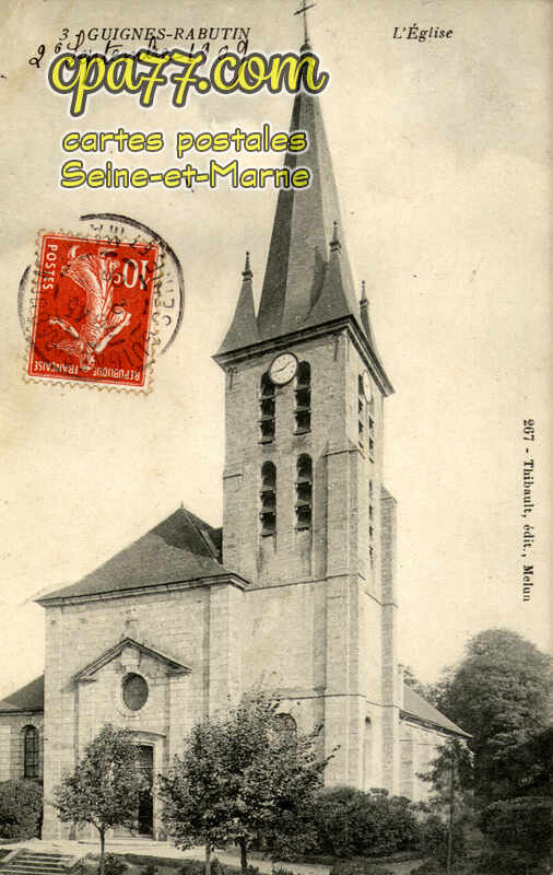 Guignes Rabutin (Seine-et-Marne) - Rue de Meaux