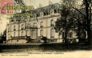 Gurcy Le Châtel (Seine-et-Marne) - Le Château – Façade Nord