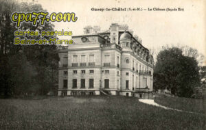 Gurcy Le Châtel (Seine-et-Marne) - Le Château – Façade Est