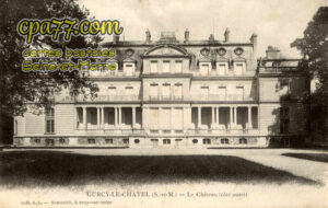 Gurcy Le Châtel (Seine-et-Marne) - Le Château (côté ouest)