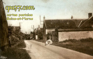 Gurcy Le Châtel (Seine-et-Marne) - Route de Gurcy-le-Châtel