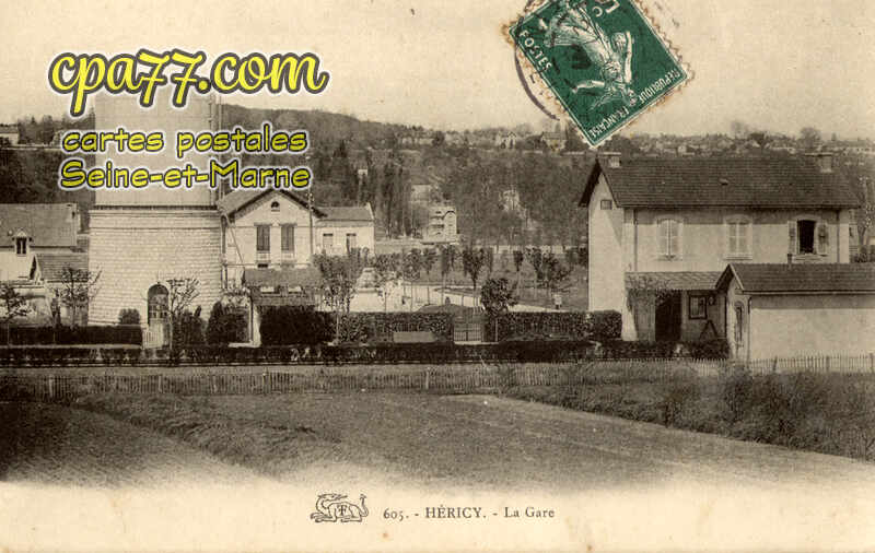 Héricy (Seine-et-Marne) - La Gare
