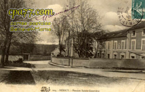 Héricy (Seine-et-Marne) - Pension Sainte-Geneviève