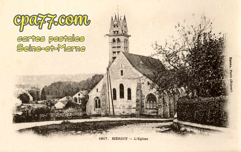 Héricy (Seine-et-Marne) - L&rsquo;Eglise