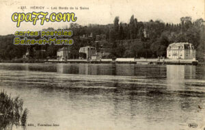Héricy (Seine-et-Marne) - Les Bords de la Seine