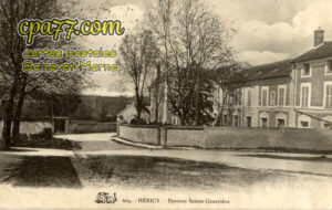 Héricy (Seine-et-Marne) - Pension Sainte-Geneviève (en l&rsquo;état)