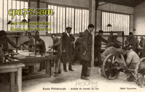 Héricy (Seine-et-Marne) - Atelier de travail du fer