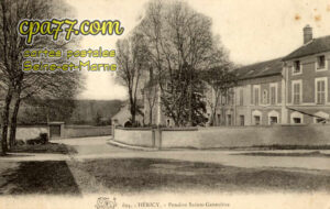 Héricy (Seine-et-Marne) - Pension Sainte-Geneviève