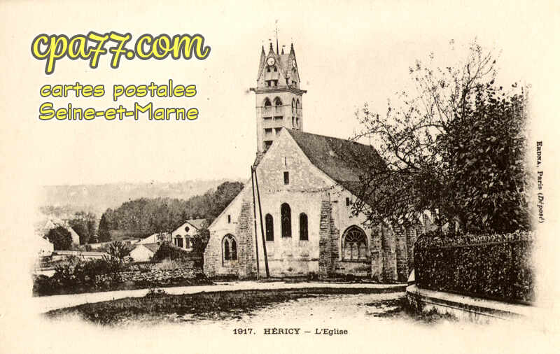 Héricy (Seine-et-Marne) - L&rsquo;Eglise