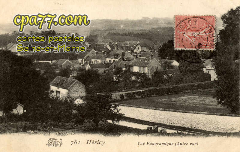 Héricy (Seine-et-Marne) - Vue panoramique