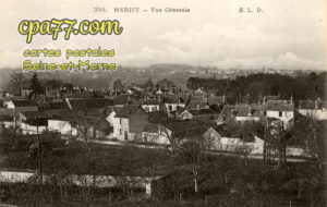 Héricy (Seine-et-Marne) - Vue générale