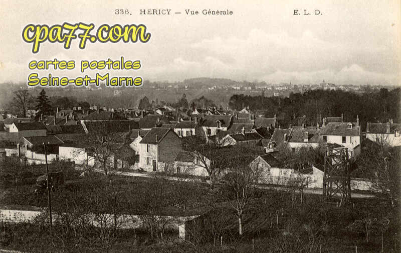 Héricy (Seine-et-Marne) - Vue générale