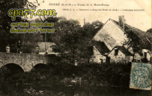 Hermé (Seine-et-Marne) - Ferme de la Motte-Bonno