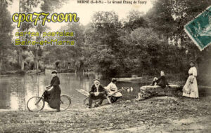 Hermé (Seine-et-Marne) - Le Grand Etang de Toury