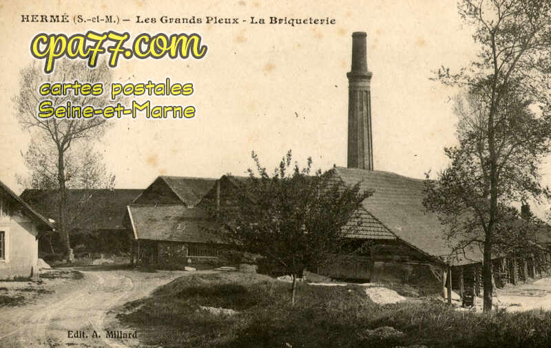 Hermé (Seine-et-Marne) - Les Grands Pieux – La briqueterie