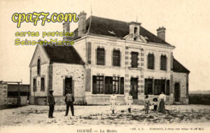 Hermé (Seine-et-Marne) - La Mairie