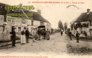 Hondevilliers (Seine-et-Marne) - Entrée du Pays