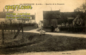 La Houssaye En Brie (Seine-et-Marne) - Quartier de la Houssiette