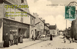 La Houssaye En Brie (Seine-et-Marne) - Rue de la Gare