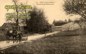 Ichy (Seine-et-Marne) - Entrée Route d&rsquo;Obsonville