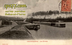 Isles Lès Meldeuses (Seine-et-Marne) - Les écluses