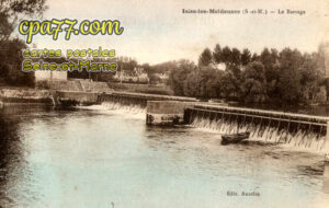 Isles Lès Meldeuses (Seine-et-Marne) - Le Barrage