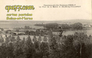 Isles Lès Villenoy (Seine-et-Marne) - Panorama pris des hauteurs d&rsquo;Esbly