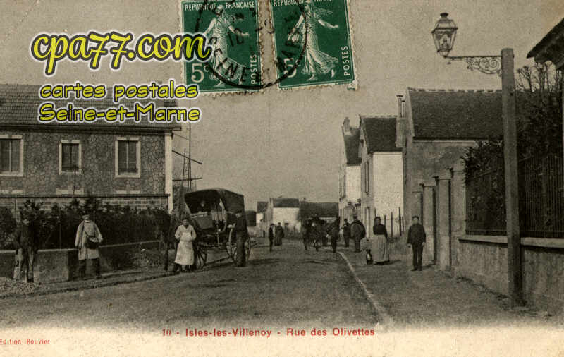 Isles Lès Villenoy (Seine-et-Marne) - Rue des Olivettes