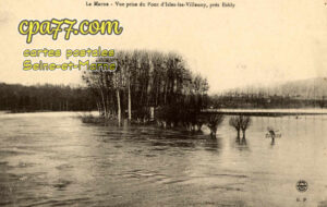 Isles Lès Villenoy (Seine-et-Marne) - La Marne – Vue prise du Pont