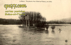 Isles Lès Villenoy (Seine-et-Marne) - La Marne – Vue prise du Pont