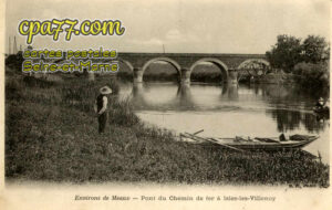 Isles Lès Villenoy (Seine-et-Marne) - Pont du Chemin de Fer