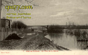 Isles Lès Villenoy (Seine-et-Marne) - Le Pont de la marne