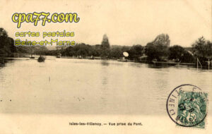 Isles Lès Villenoy (Seine-et-Marne) - Vue prise du Pont