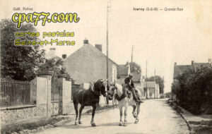 Iverny (Seine-et-Marne) - Grande Rue