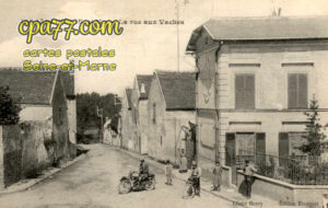 Jablines (Seine-et-Marne) - La Rue aux Vaches