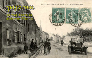 Jablines (Seine-et-Marne) - La Grande Rue