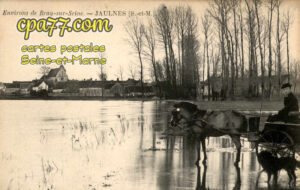 Jaulnes (Seine-et-Marne) - Inondation