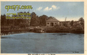 Jaulnes (Seine-et-Marne) - Le Barrage
