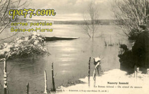 Jaulnes (Seine-et-Marne) - Neuvry – Le Bateau échoué – On attend du secours