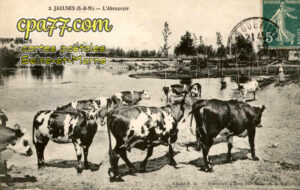 Jaulnes (Seine-et-Marne) - L&rsquo;Abreuvoir