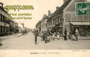 Jossigny (Seine-et-Marne) - Rue de Lagny