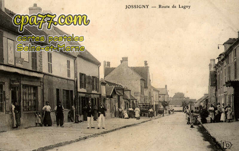 Jossigny (Seine-et-Marne) - Route de Lagny