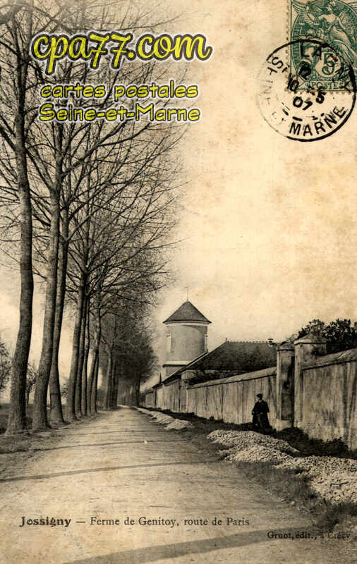 Jossigny (Seine-et-Marne) - Ferme de Genitoy, route de Paris