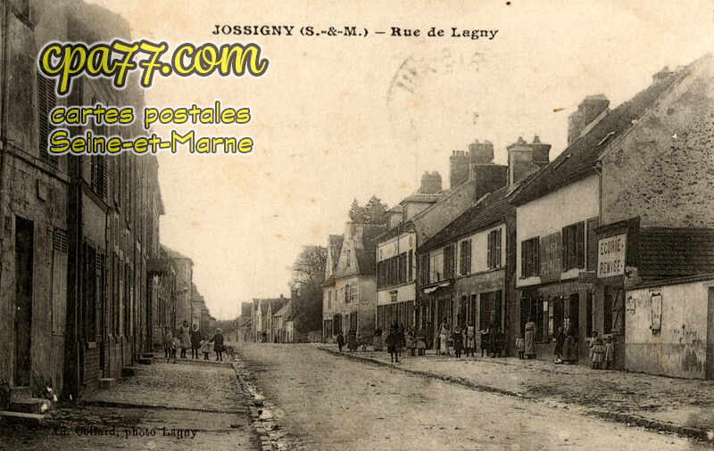 Jossigny (Seine-et-Marne) - Rue de Lagny