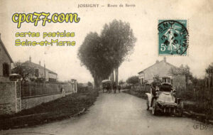Jossigny (Seine-et-Marne) - Route de Serris